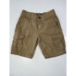 Nautica‎ Cargo Shorts Boys 6 Tan Khaki Shorts Pockets Summer Ready